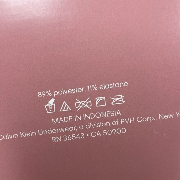 Calvin Klein 2 Pack Lightly Lined Wireless Bras XL Microfiber NWT 6469 - Picture 4 of 5